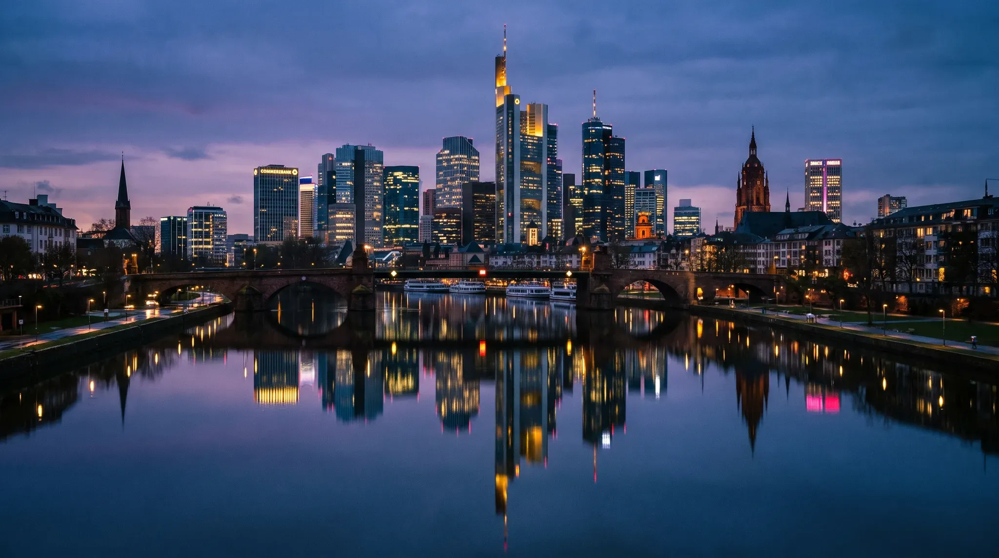 Stadtansicht von Frankfurt