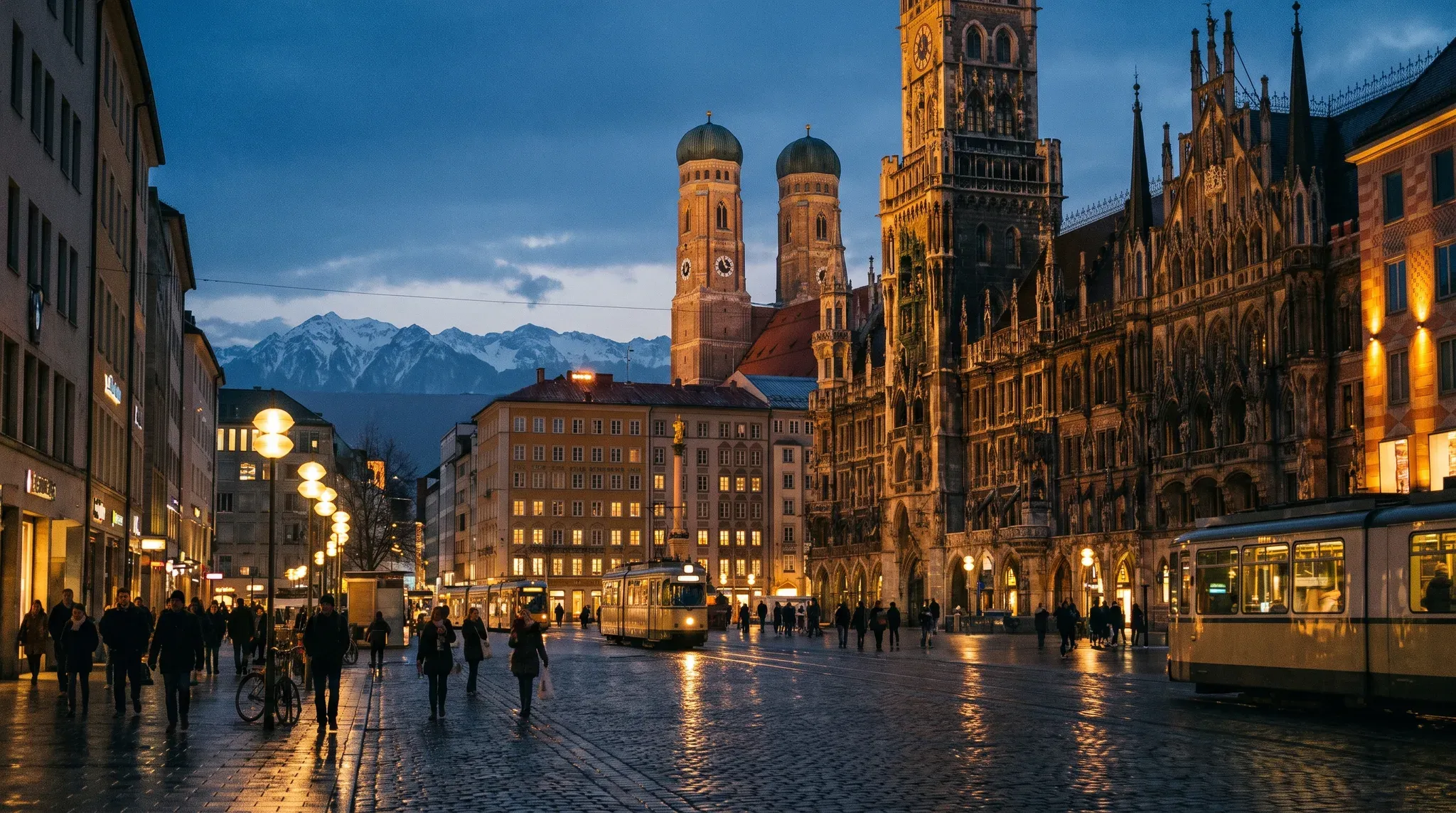 Stadtansicht von München